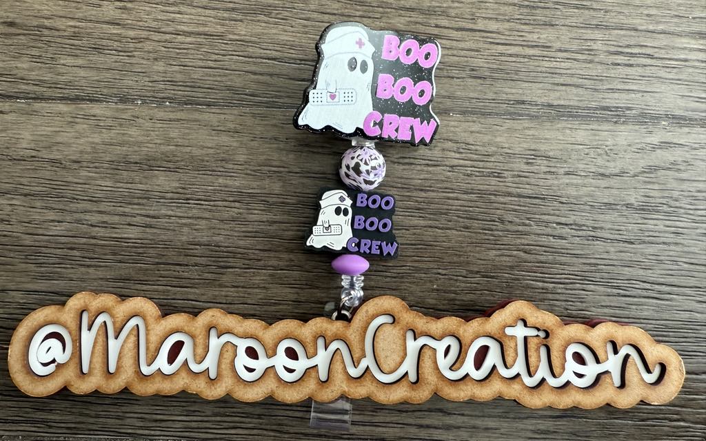 Boo Boo Crew Badge Reels