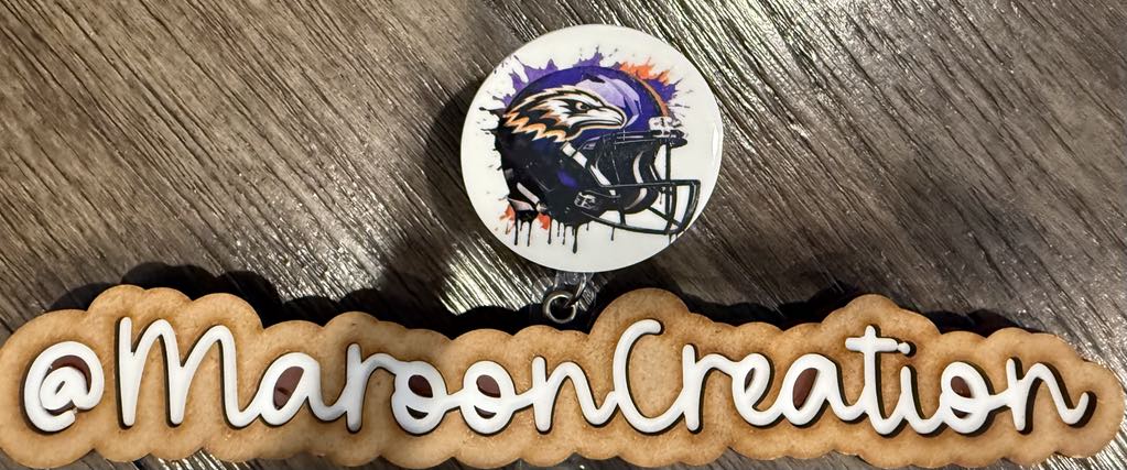 Baltimore Ravens Badge Reels
