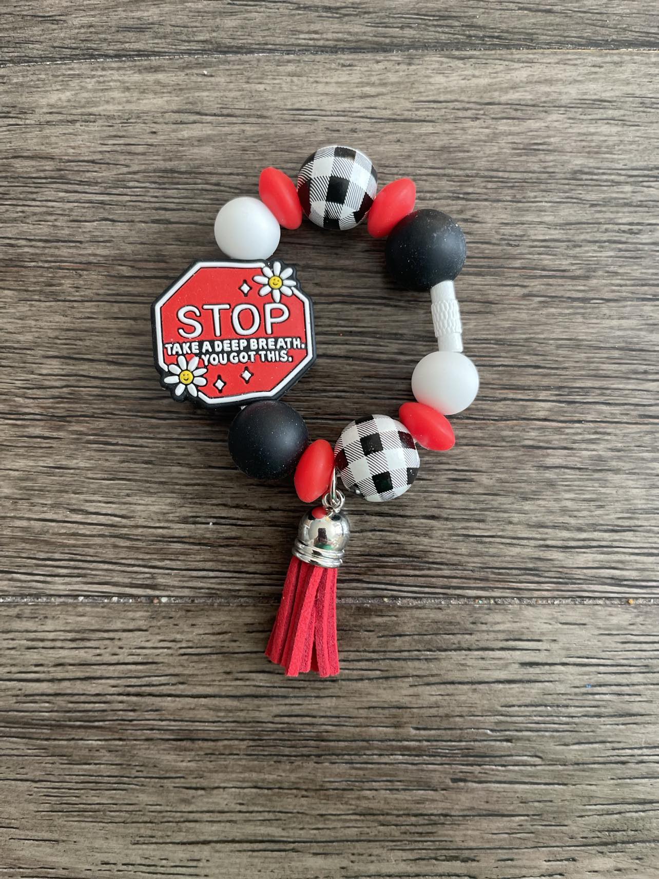 STOP take a deep breath, You Got This Cup Charm