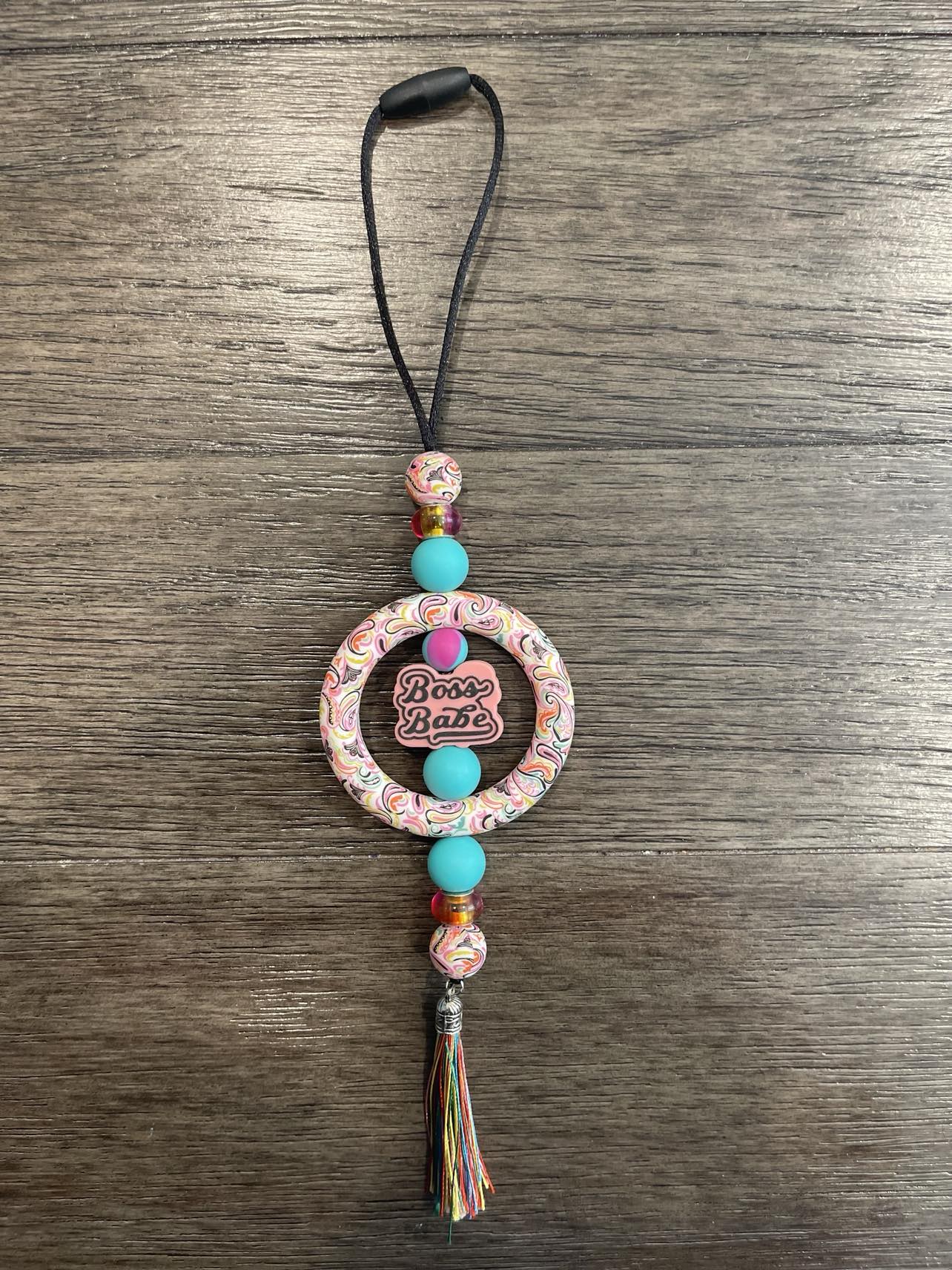 Boss Babe Car Charm