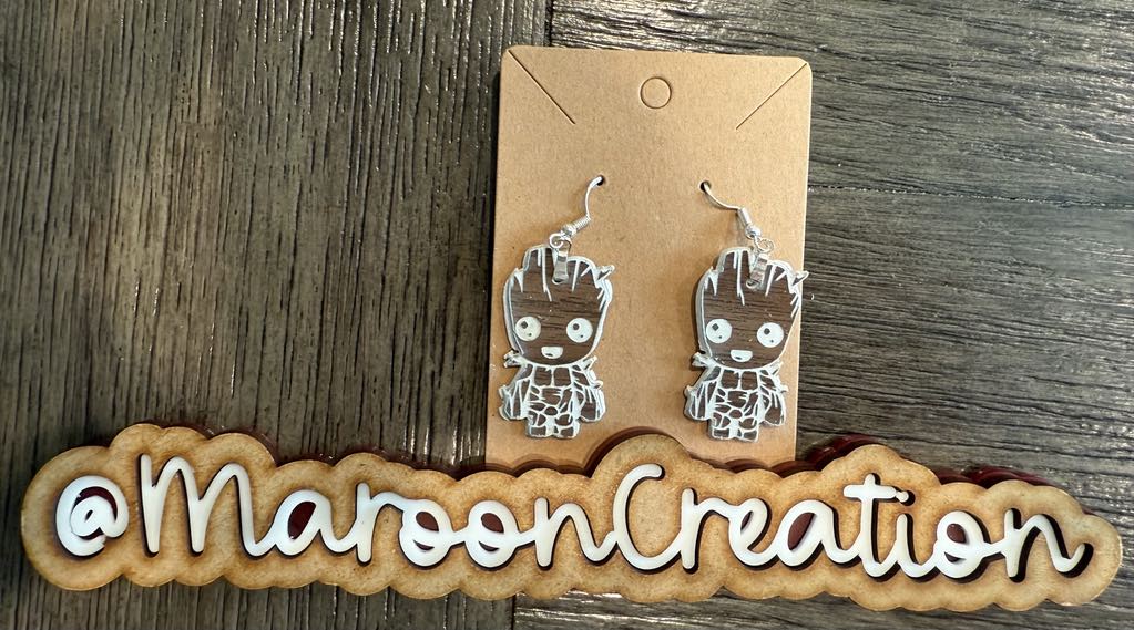 Groot Earrings