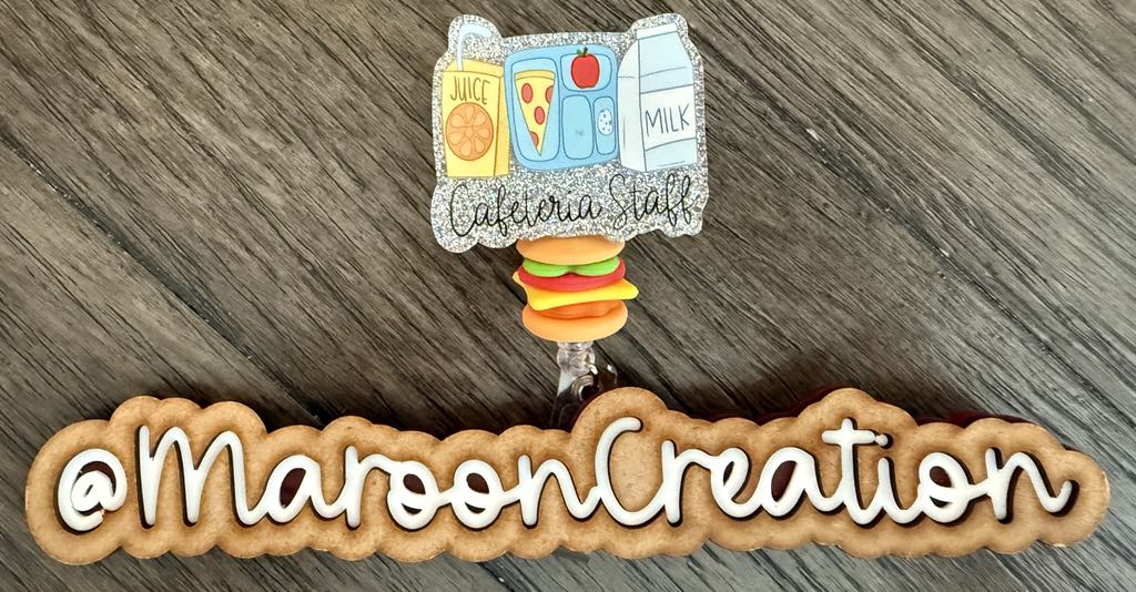 Cafeteria Staff Badge Reel
