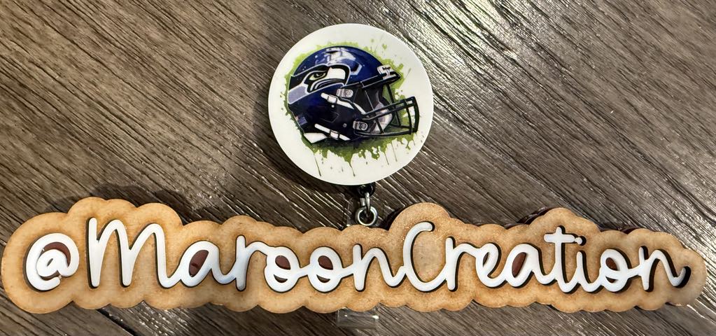 Seattle Seahawks Badge Reels
