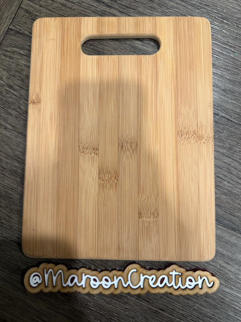 10 1/2"x8" Bamboo Charcuterie Board