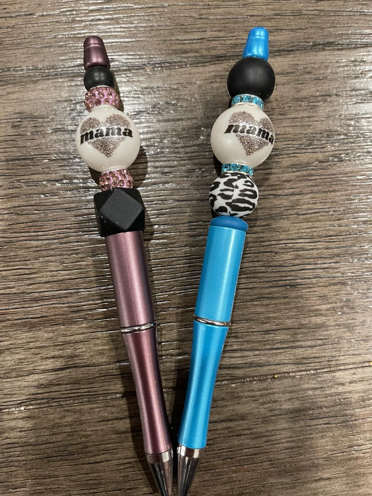 Mama Leopard Heart Pen
