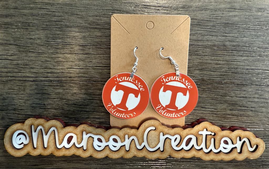 Tennessee Volunteers Earrings