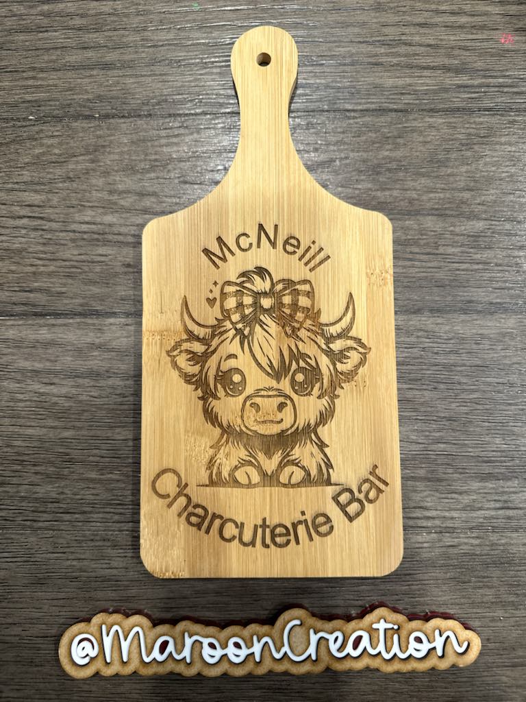 11"x5" Bamboo Charcuterie Board
