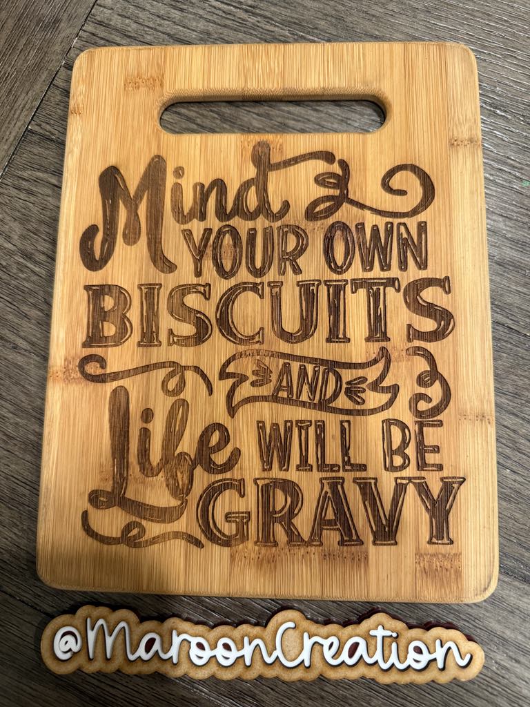 11"x8 1/2" Bamboo Charcuterie Board