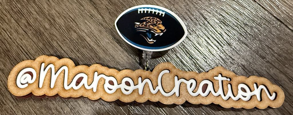 Jacksonville Jaguars badge Reel