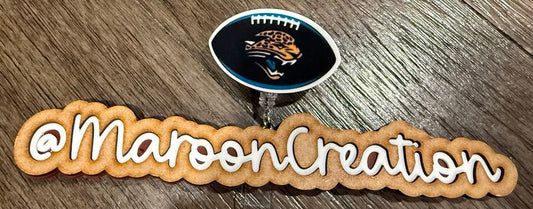Jacksonville Jaguars badge Reel
