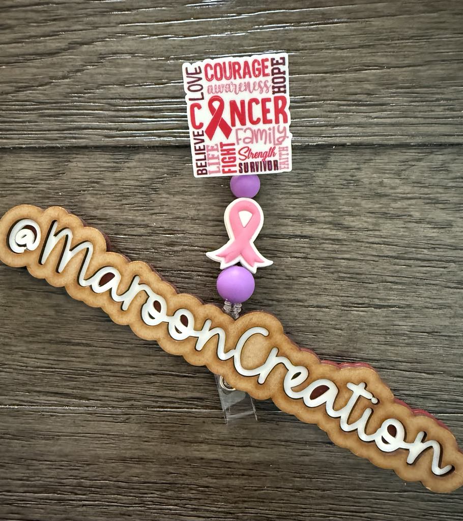 Cancer Awareness Badge Reels