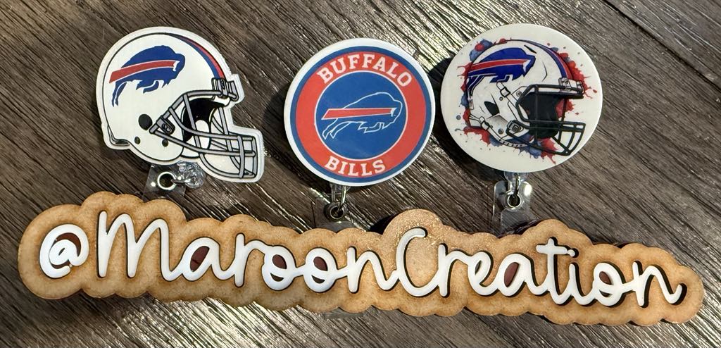 Buffalo Bills Badge Reels