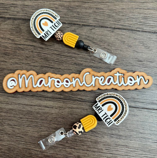 MRI Tech Badge Reels