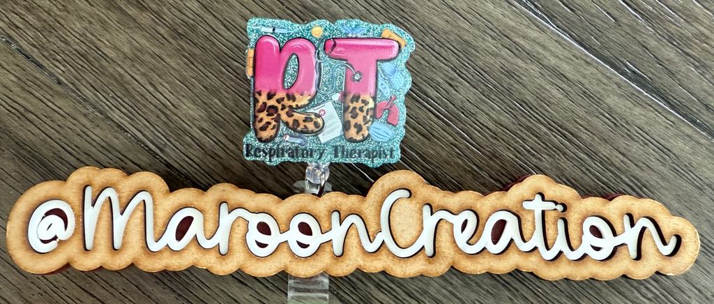 Respiratory Therapist Badge Reel