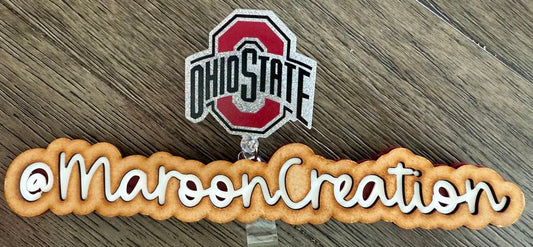 Ohio State Buckeyes Badge Reel