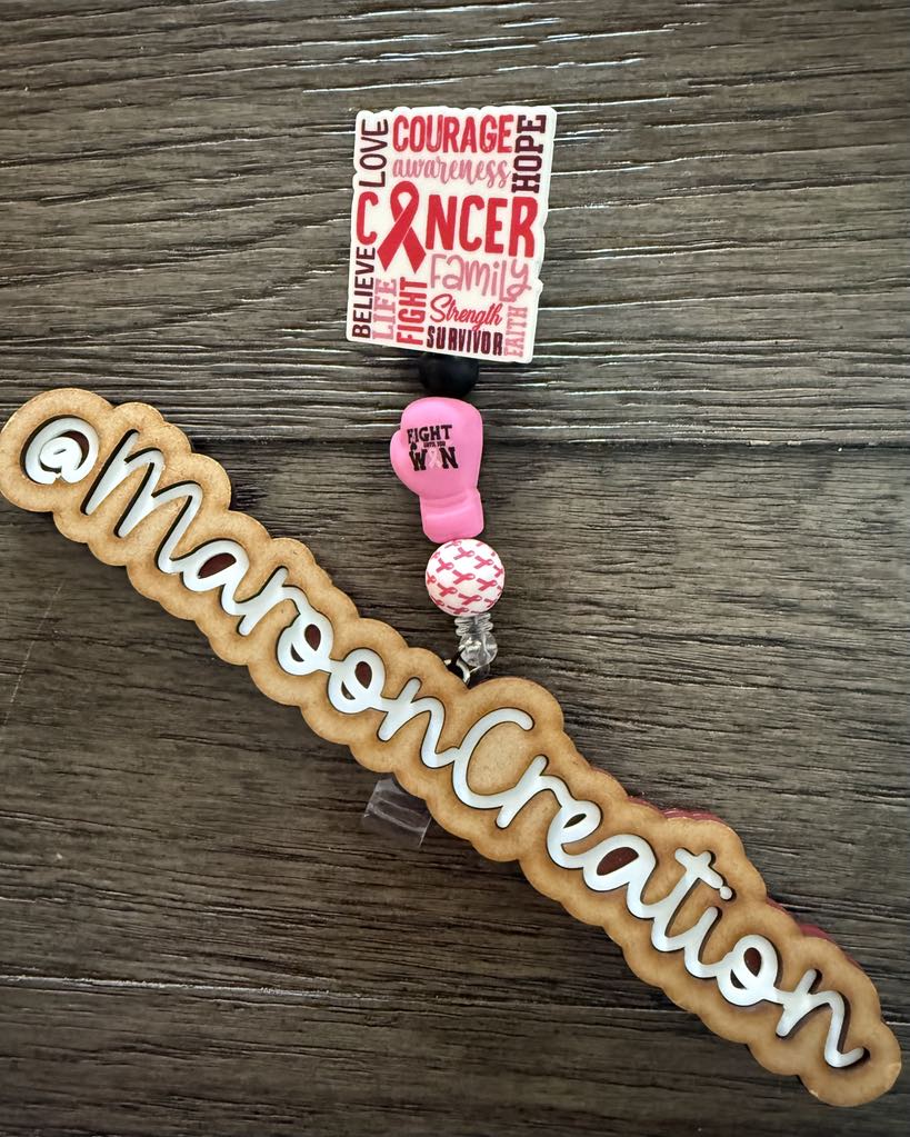Cancer Awareness Badge Reels