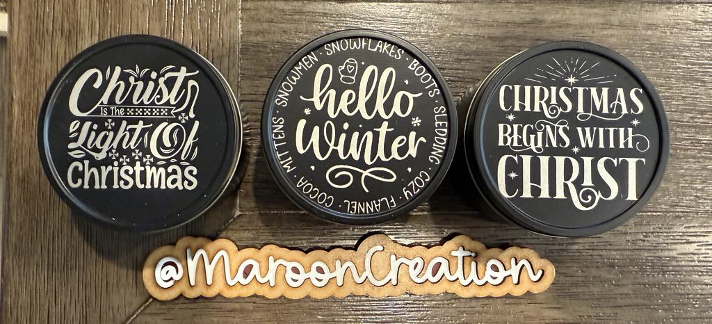 Soy Candles in Tins