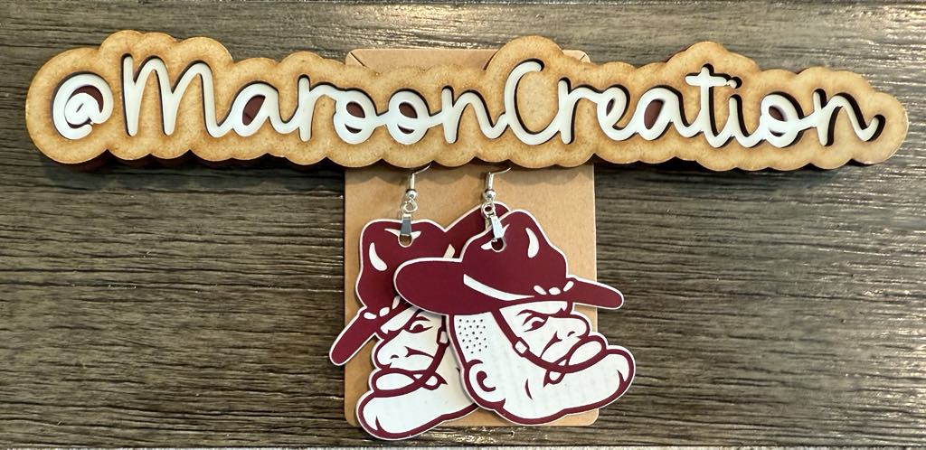 Texas A&M Earrings