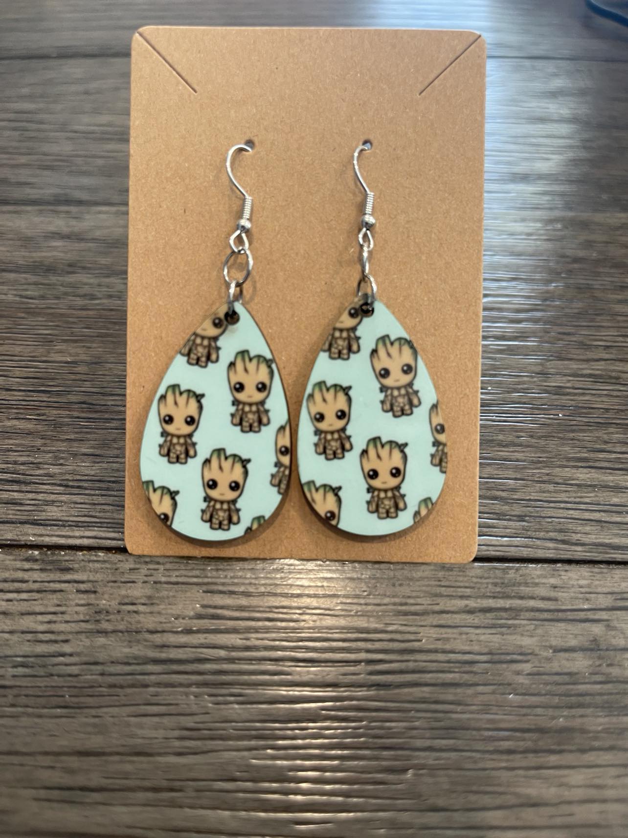 Baby Groot earrings