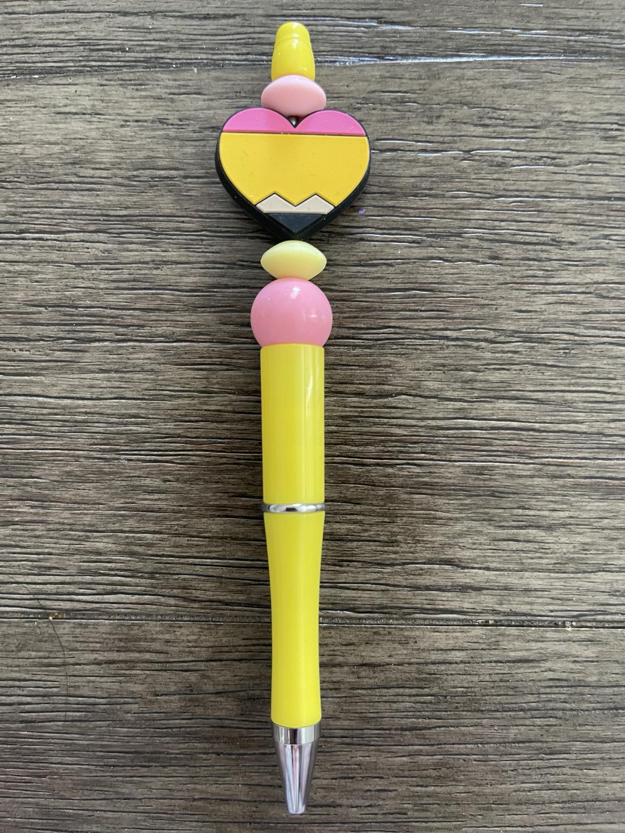 Pencil Heart Pens