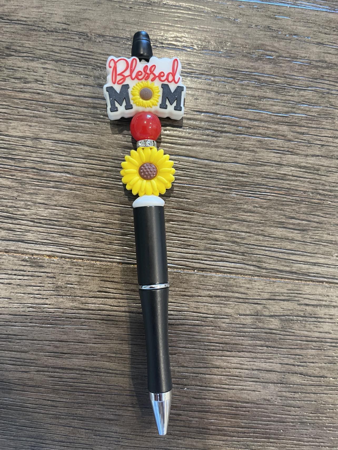 Blessed Mom Sunflower Pen