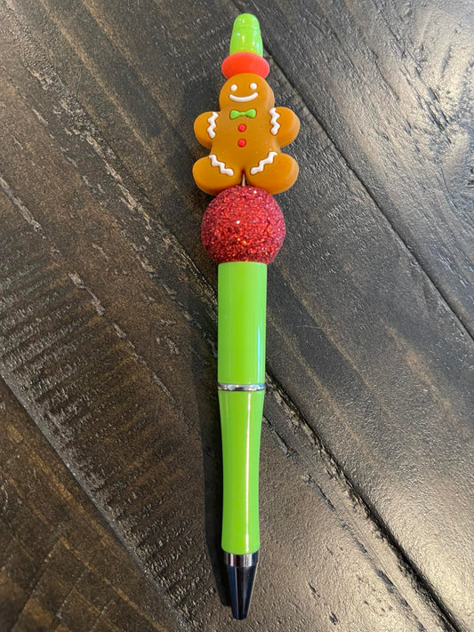 Gingerbread Man Pen