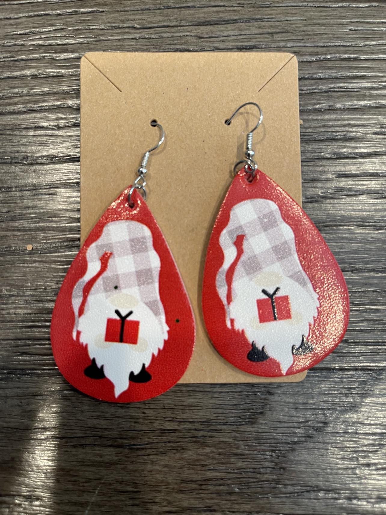 Toby the Christmas Gnome Earrings