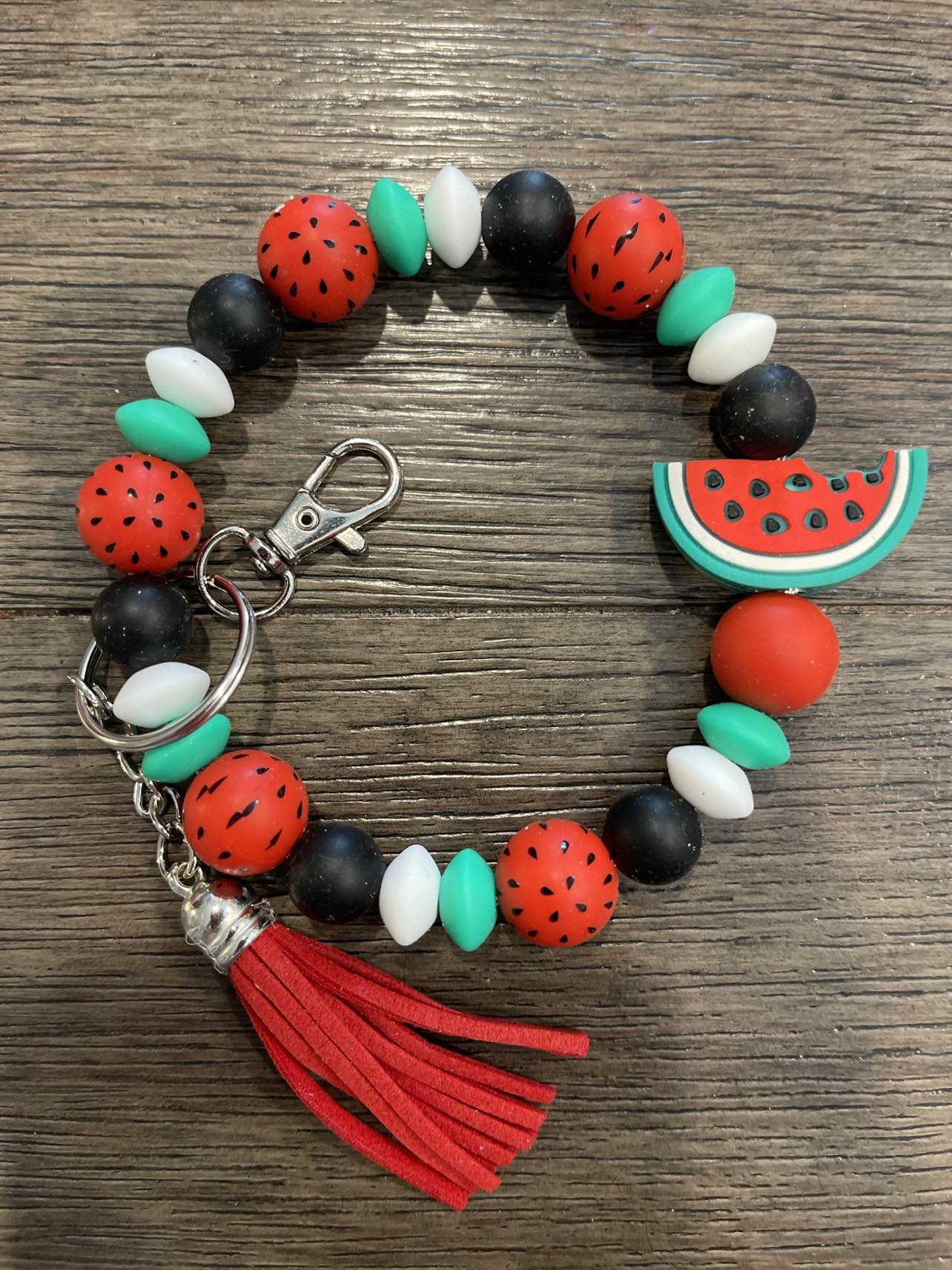 Watermelon Wristlet