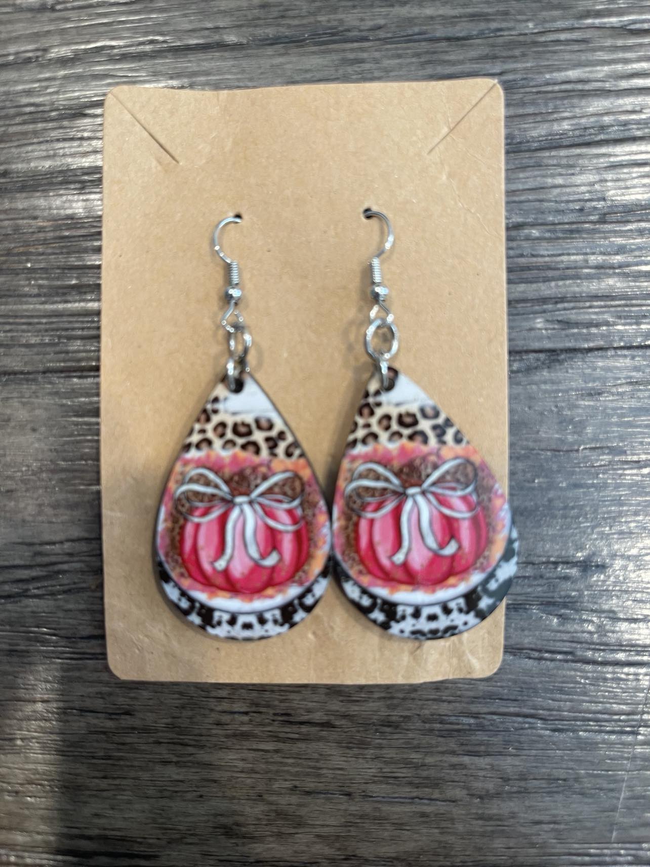 Pretty Pumpkin Earrings