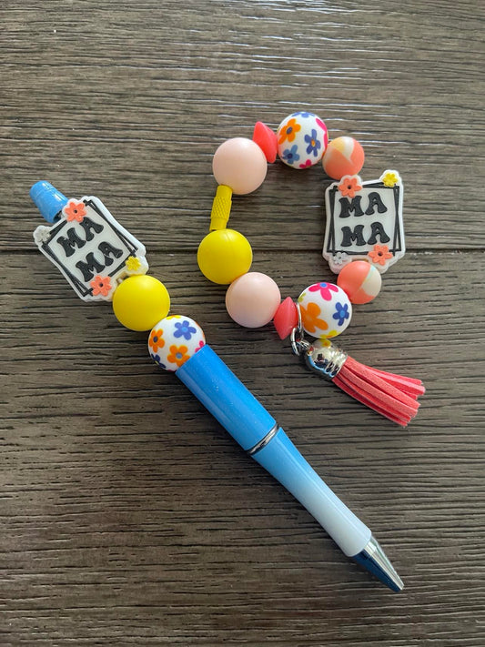 Mama Cup Charm and Pen set