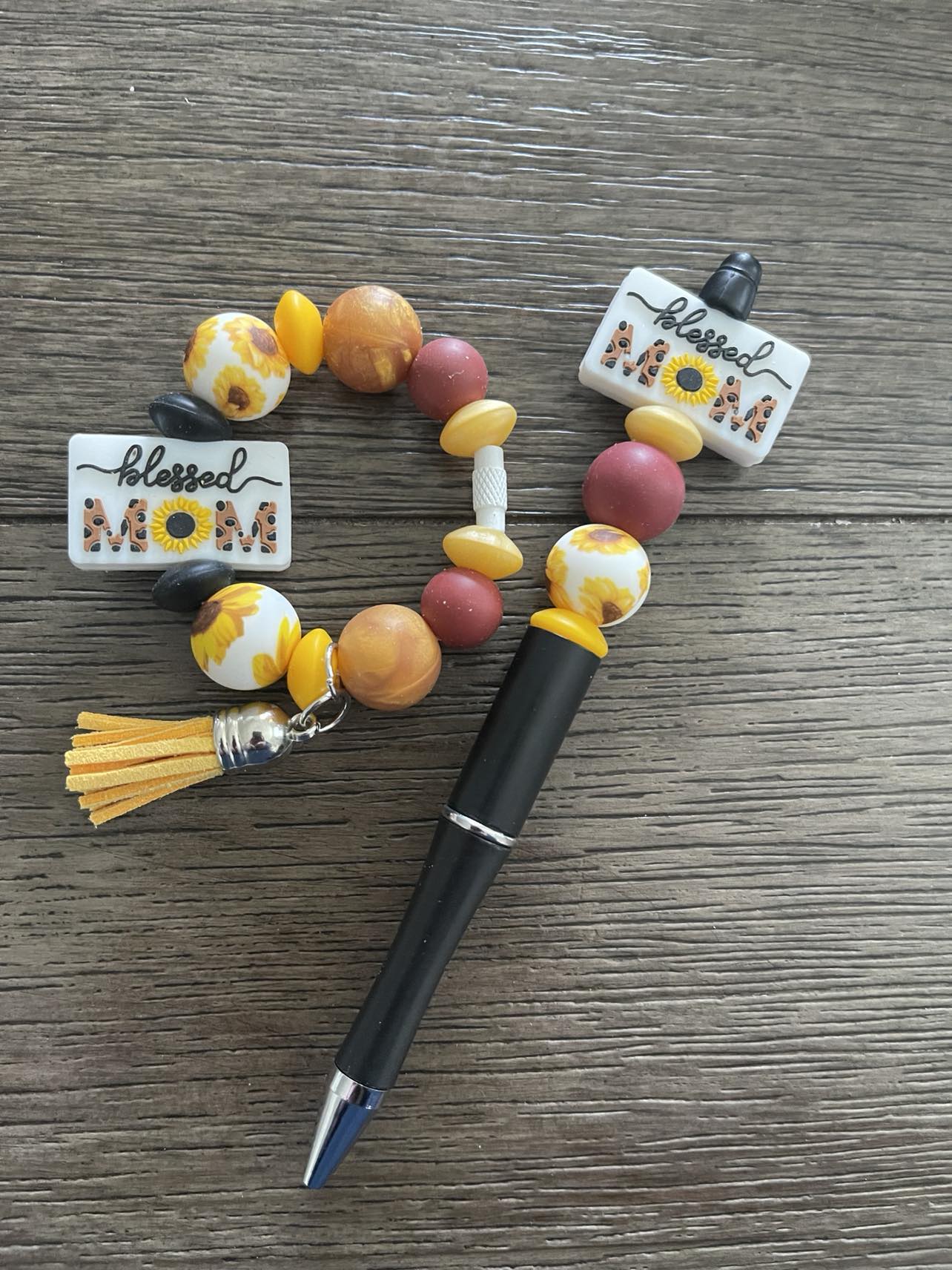 Blessed Mom Cup Charm and Pen Set