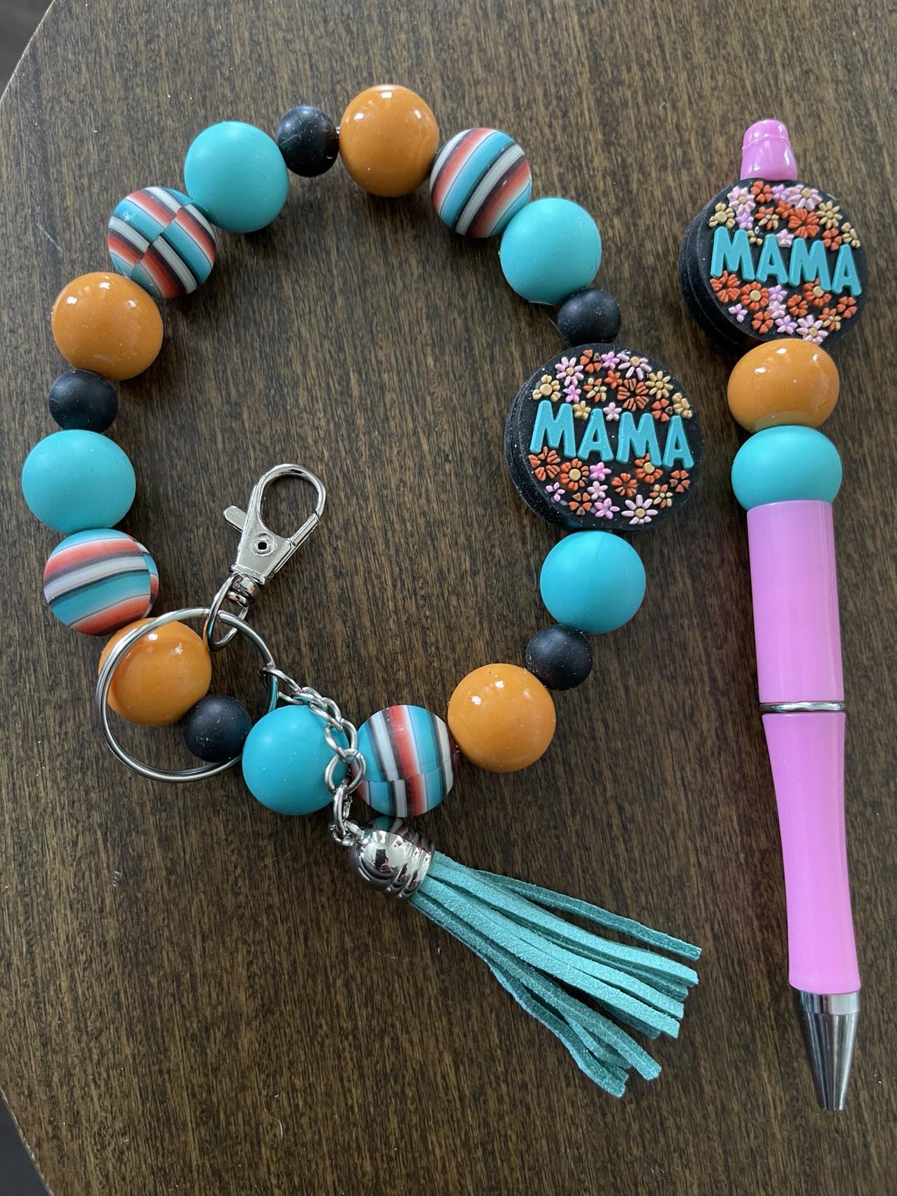 Mama Wristlet and Pen Set