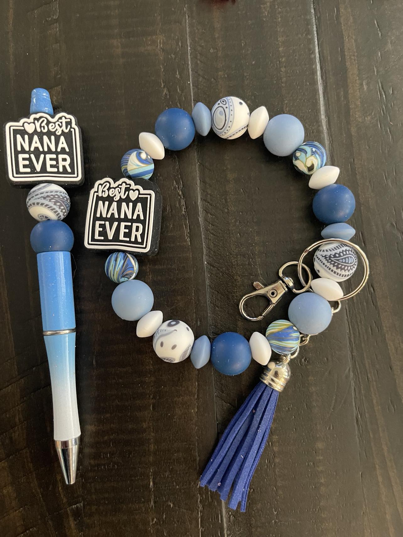 Best Nana Ever Wristlet and Pen Set