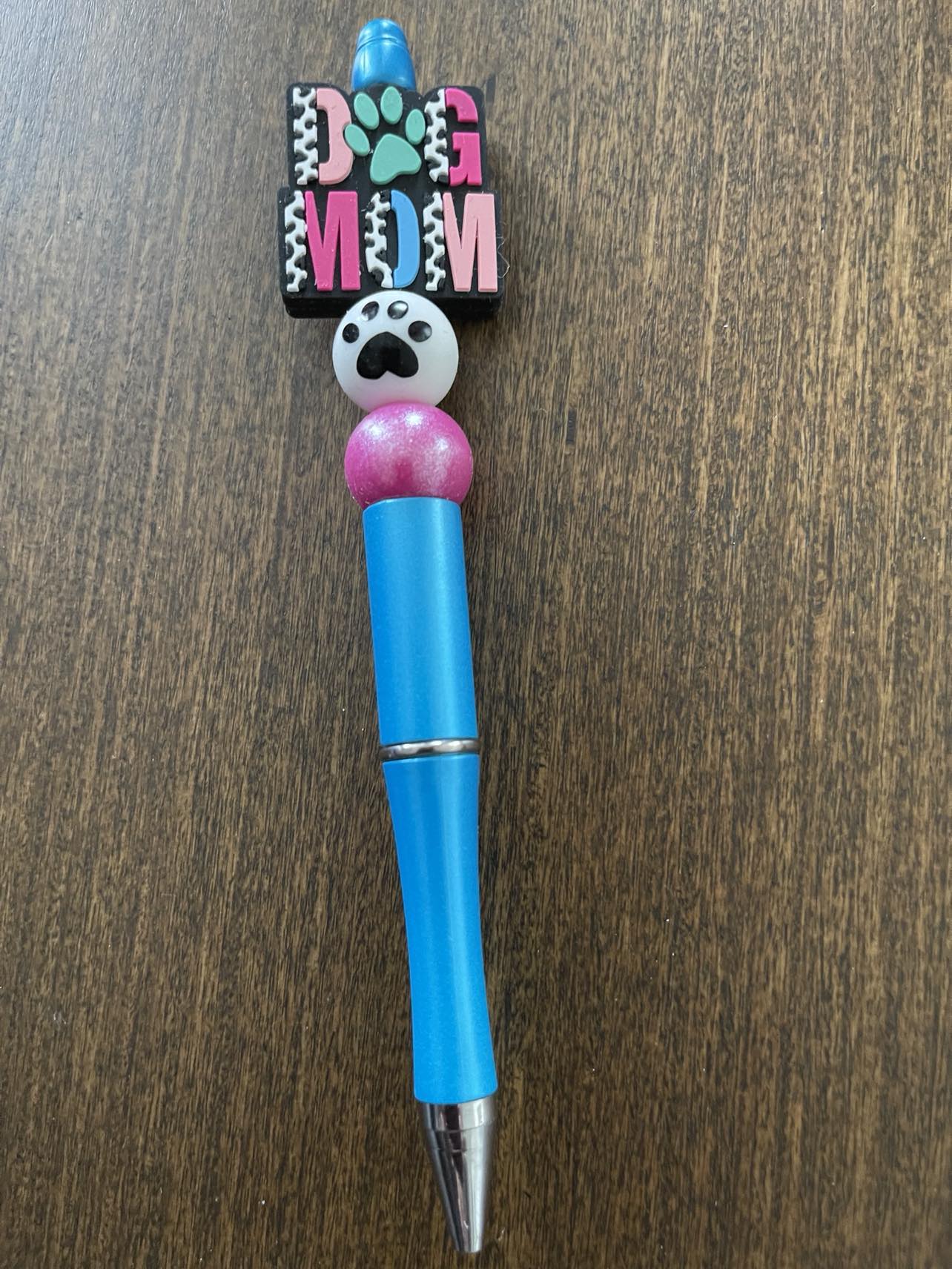 Dog Mom Pawprint Pen