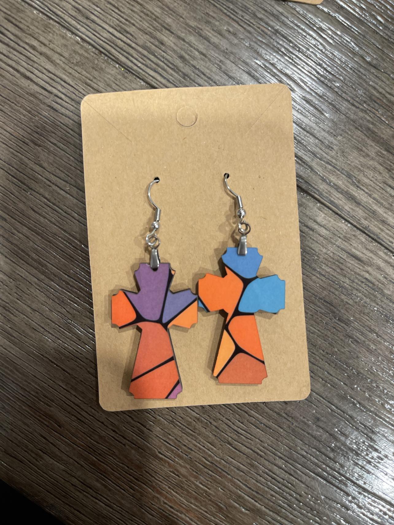 Cross Earrings