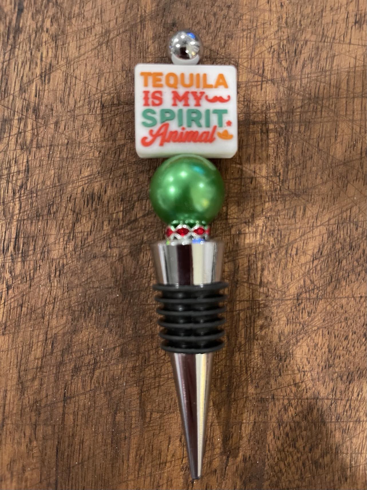 Tequila is my Spirit Animal Wine Stopper