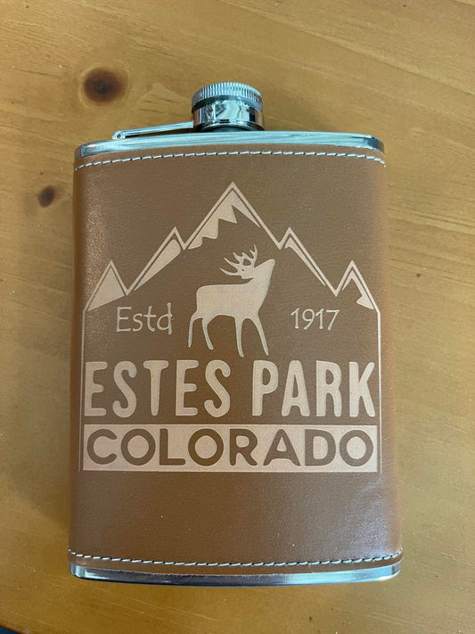 Estes Park Colorado Flask