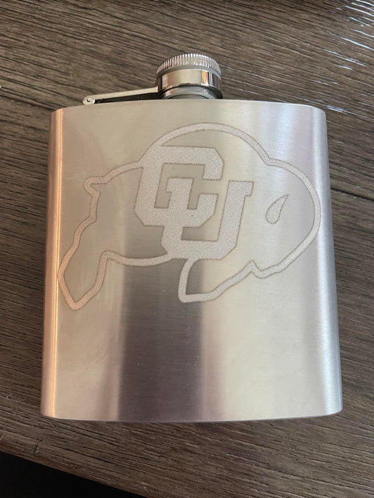 CU Buffs Flask