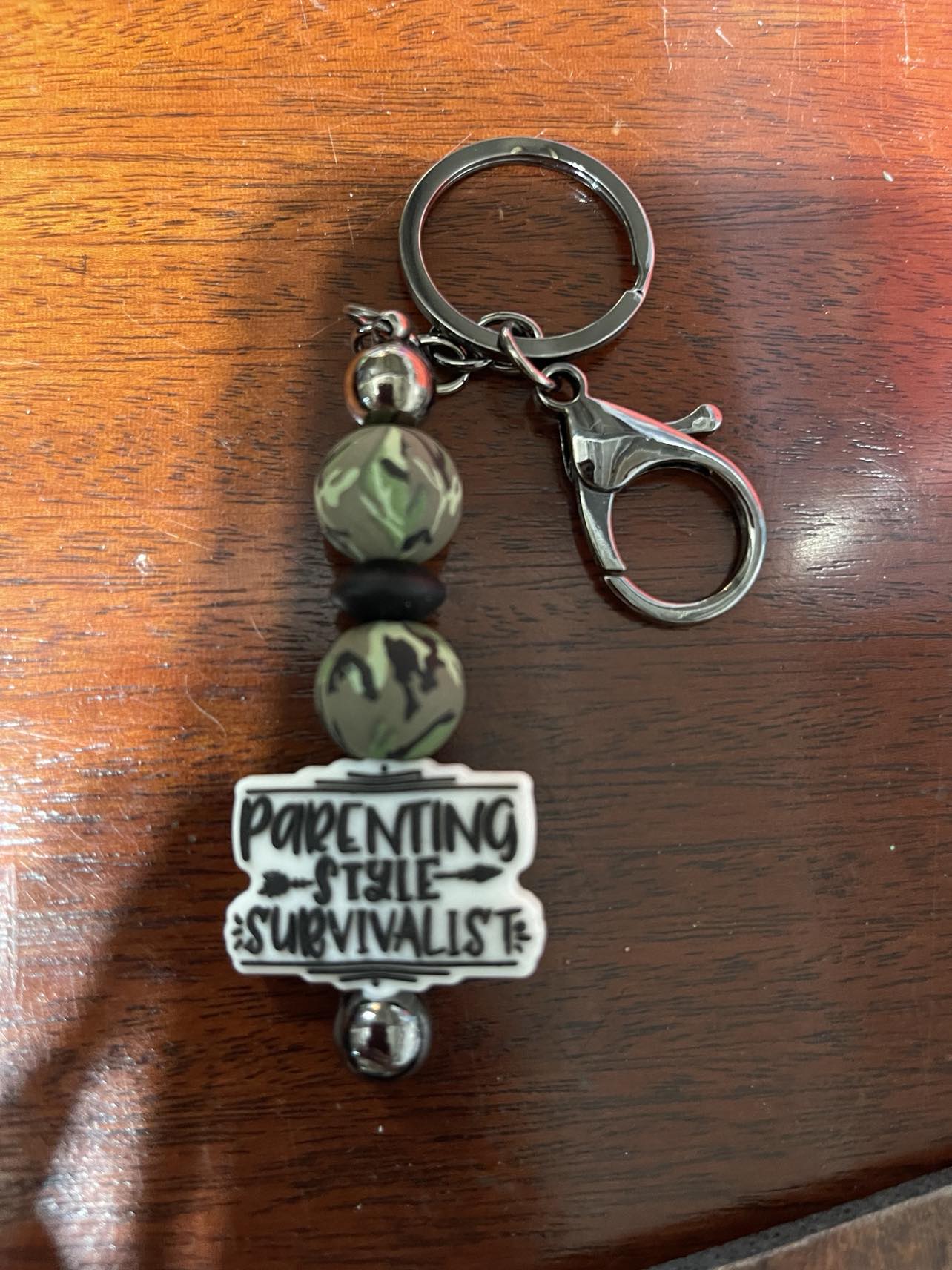 Parenting Style Survivalist Keychain