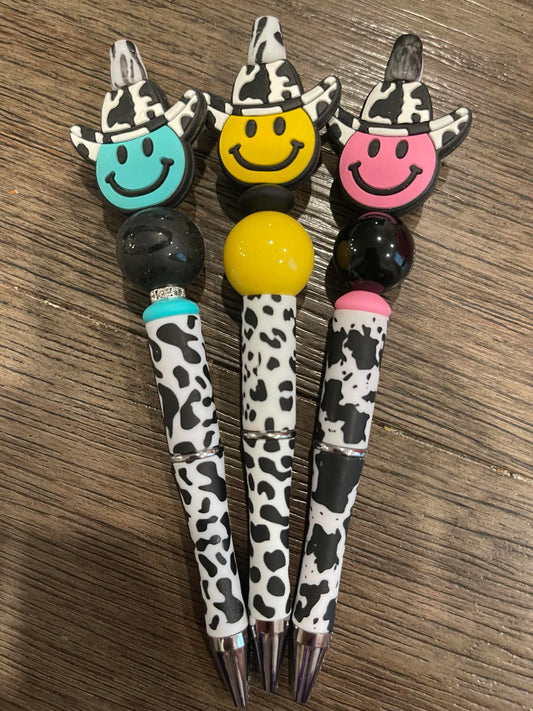 Smiley Face Cowboys Pens