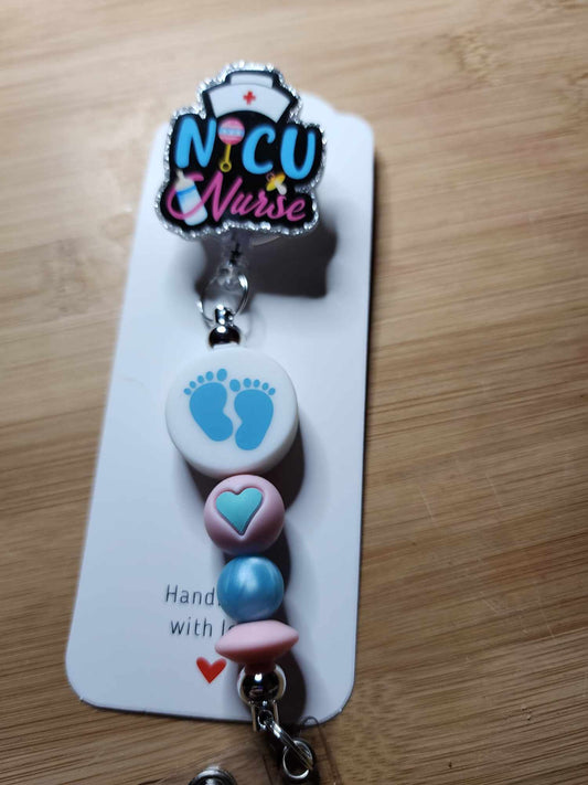 Nicu Nurse Badge Reel