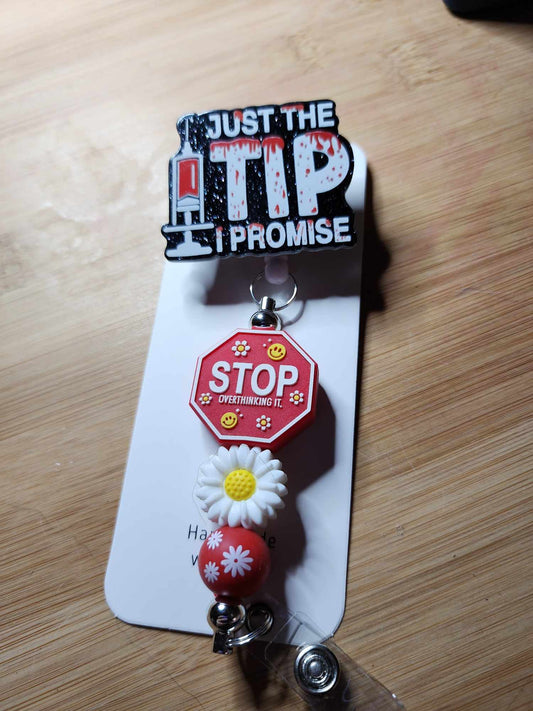 Just the tip Badge Reel