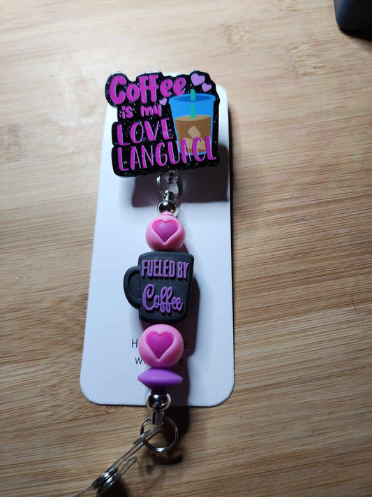 Coffee is my Love Language Badge Reel