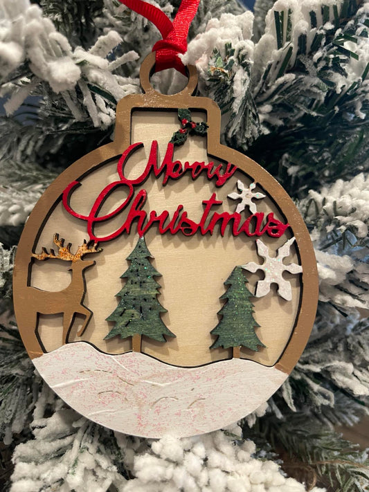 Merry Christmas Ornament