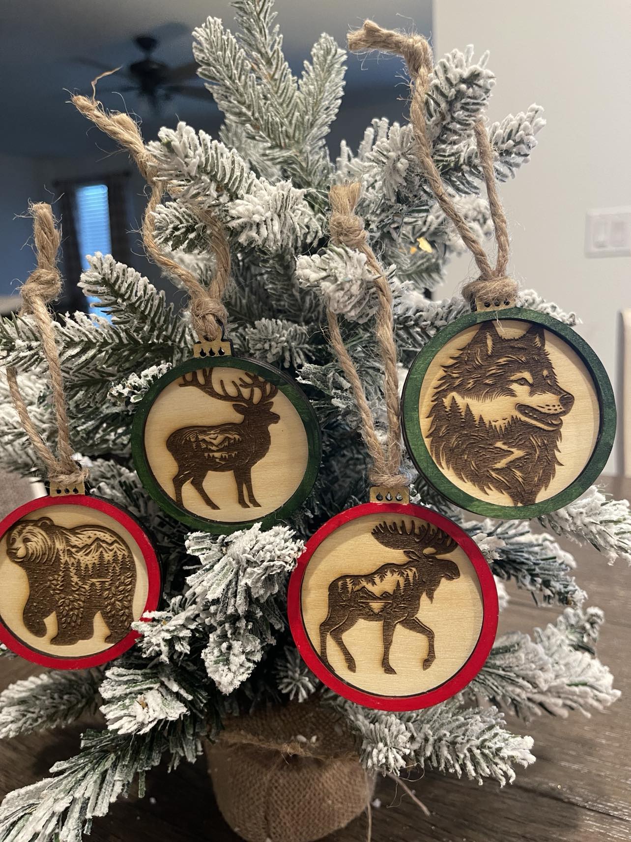 Woodland Animal Ornaments