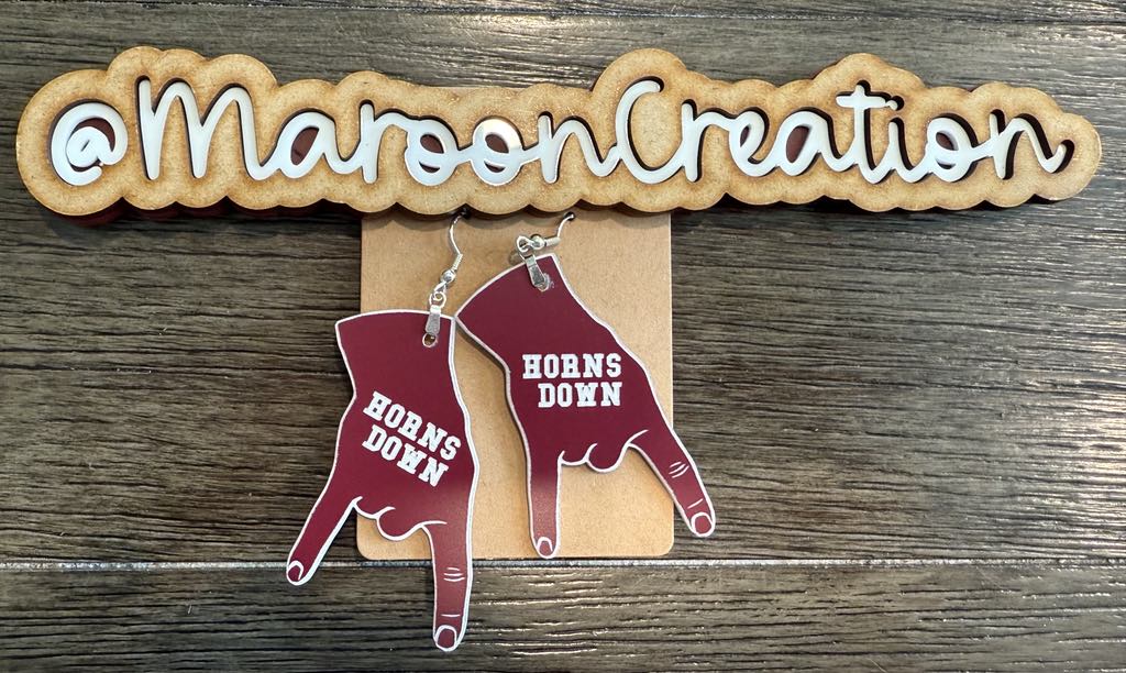 Texas A&M Earrings
