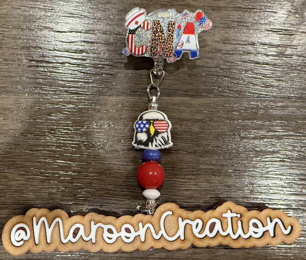 4TH of July Badge Reels