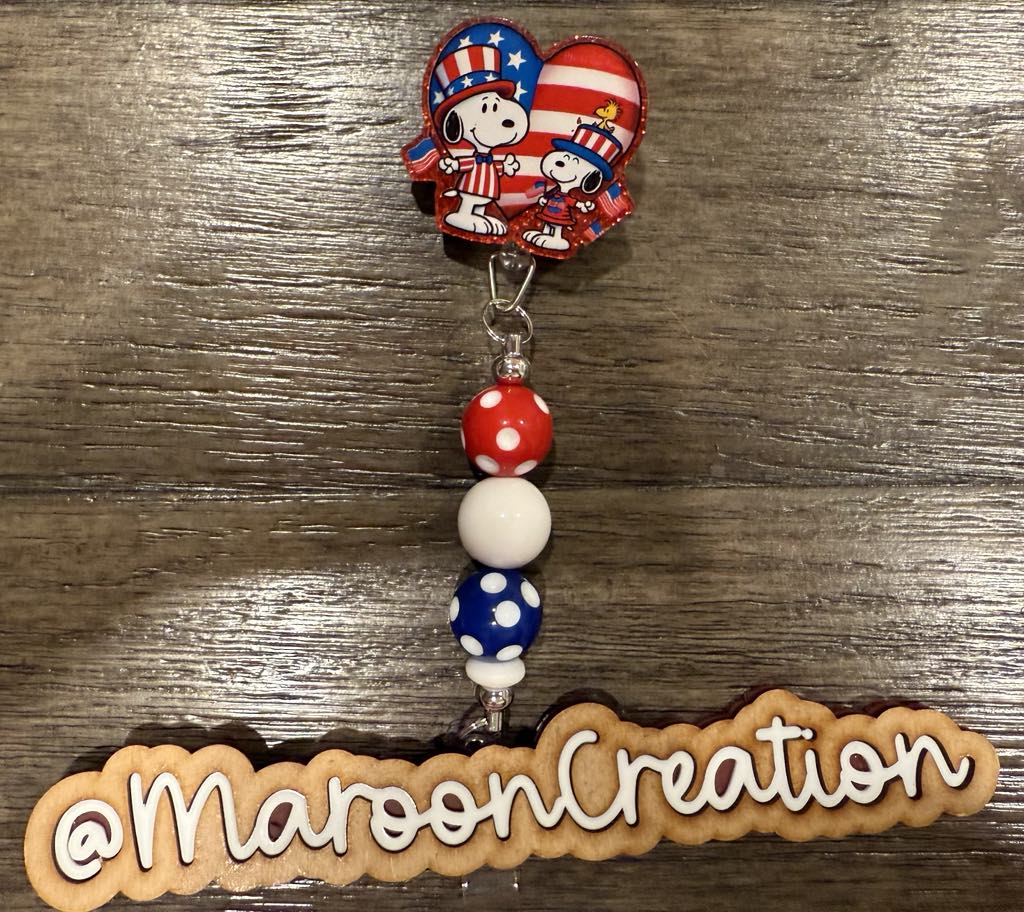 4TH of July Badge Reels