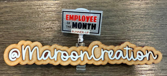 Employee of the Month Runner Up Badge Reel