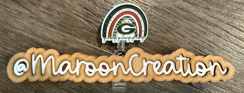 Georgia Bulldog Badge Reels